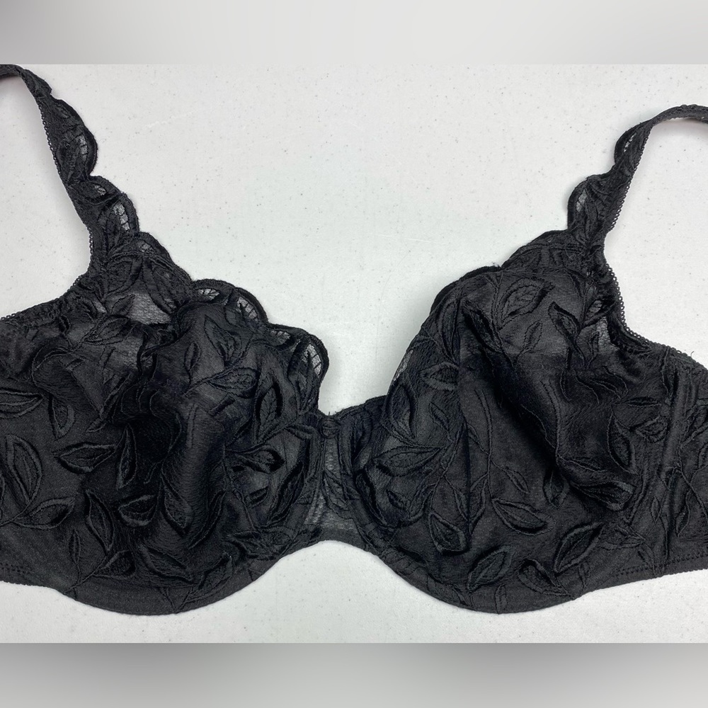Wonderbra BLK Unlined Wire, 38DD *P1085